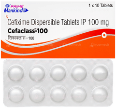 Cefaclass 100 Tablet 10 Cefaclass 100 Tablet 10