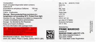 Cefaclass 100 Tablet 10