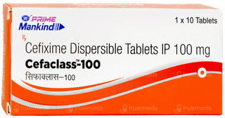 Cefaclass 100 Tablet 10