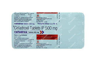 Cefadrox 500 MG Tablet 10