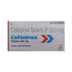 Cefadrox 500mg Tablet 10