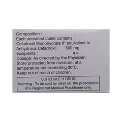 Cefadrox 500mg Tablet 10