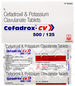 Cefadrox Cv 500/125 Tablet 10