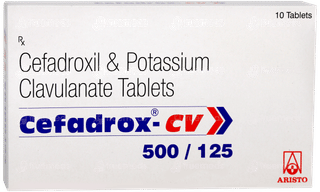 Cefadrox Cv 500/125 Tablet 10