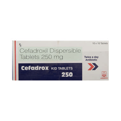 Cefadrox Kid 250 Tablet 10