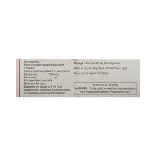 Cefadrox Kid 250 Tablet 10