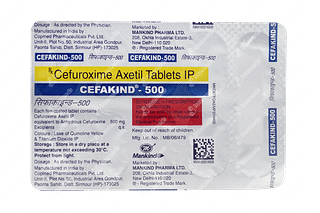 Cefakind 500 Tablet 10