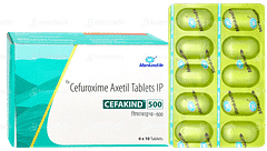Cefakind 500 Tablet 10