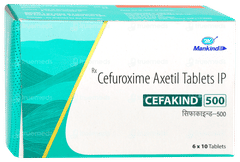 Cefakind 500 Tablet 10