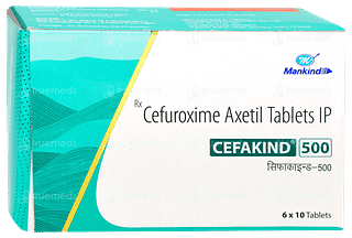 Cefakind 500 Tablet 10
