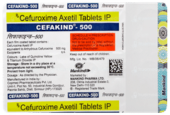 Cefakind 500 Tablet 10