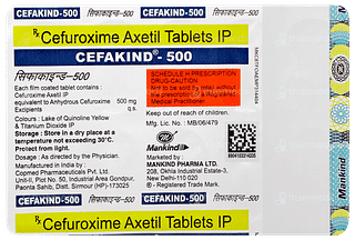 Cefakind 500 Tablet 10