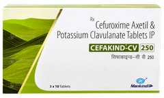 Cefakind Cv 250 Tablet 10 Cefakind Cv 250 Tablet 10