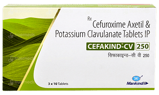 Cefakind Cv 250 Tablet 10