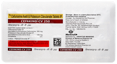 Cefakind Cv 250 Tablet 10 Cefakind Cv 250 Tablet 10