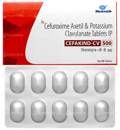 Cefakind Cv 500 Tablet 10 Cefakind Cv 500 Tablet 10