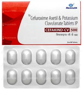 Cefakind Cv 500 Tablet 10