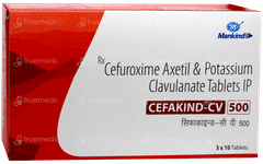 Cefakind Cv 500 Tablet 10 Cefakind Cv 500 Tablet 10