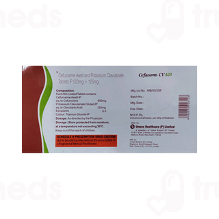 Cefasom-cv 500/125 MG Tablet 6