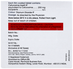 Cefasyn 250 Tablet 4 Cefasyn 250 Tablet 4