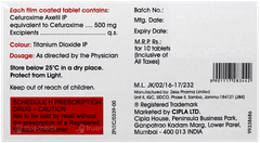 Cefasyn 500 Tablet 10