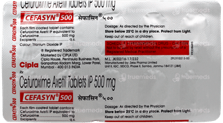 Cefasyn 500 Tablet 10