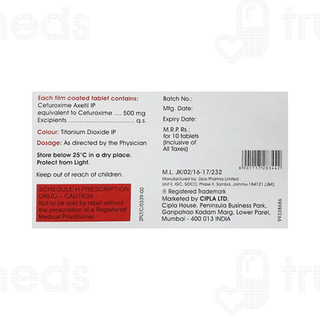 Cefasyn 500 Tablet 10