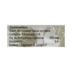 Cefaxet 200 Tablet 10 Cefaxet 200 Tablet 10