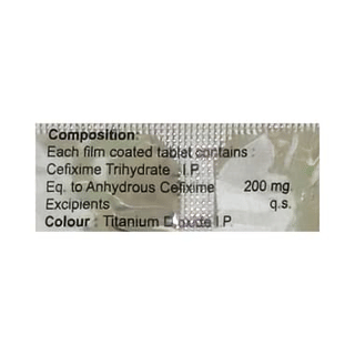 Cefaxet 200 Tablet 10