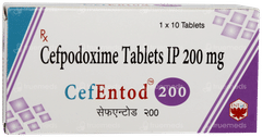 Cefentod 200 MG Tablet 10