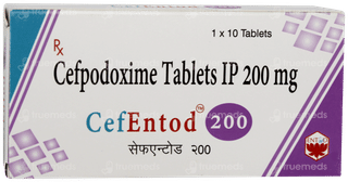 Cefentod 200 MG Tablet 10