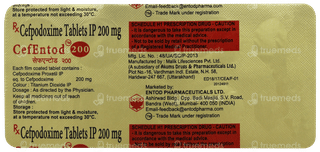 Cefentod 200 MG Tablet 10