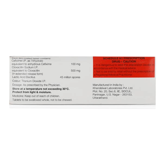 Cefi Xl 100 Tablet 10