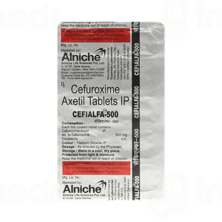 Cefialfa 500 Mg Tablet 10