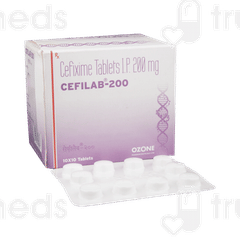 Cefilab 200 Tablet 10 Cefilab 200 Tablet 10