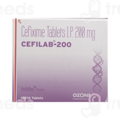 Cefilab 200 Tablet 10 Cefilab 200 Tablet 10