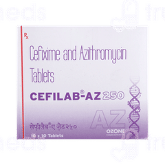 Cefilab Az 200/250 MG Tablet 10