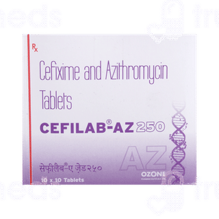 Cefilab Az 200/250 MG Tablet 10