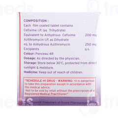 Cefilab Az 200/250 MG Tablet 10