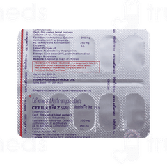 Cefilab Az 200/250 MG Tablet 10