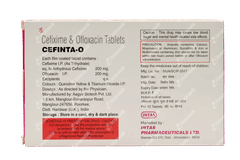 Cefinta O Tablet 10