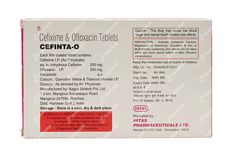 Cefinta O Tablet 10