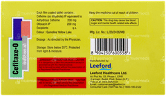Cefitaxe O Tablet 10