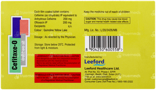 Cefitaxe O Tablet 10