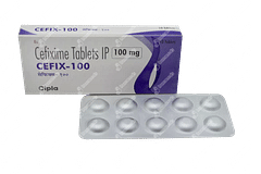 Cefix 100 MG Tablet 10