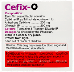 Cefix O Tablet 10