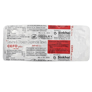 Cefo Plus 100/100 Mg Tablet 10