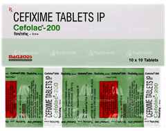 Cefolac 200 Tablet 10
