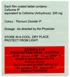 Cefolac 200 Tablet 10