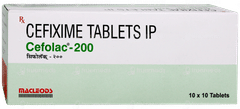 Cefolac 200 Tablet 10